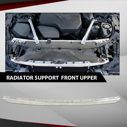 Center Radiator Support Bracket Compatible with BMW X3 2018-2021; Fit BMW X4 2019-2021 51647400111, BM1225159 Black in Saudi Arabia