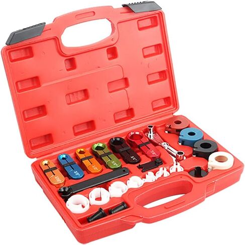MACHSWON 22 Pcs Fuel Air Conditioning Line Disconnect Set, Master Fuel Air Conditioning Line Disconnect Set Transmission A/C Lines, Air Condition Repair Tool in Saudi Arabia
