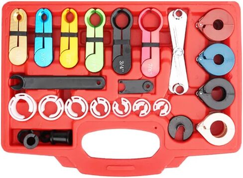 MACHSWON 22 Pcs Fuel Air Conditioning Line Disconnect Set, Master Fuel Air Conditioning Line Disconnect Set Transmission A/C Lines, Air Condition Repair Tool in Saudi Arabia
