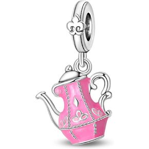 S925 Sterling Silver Charm Fit for Pandora Bracelet Original Pendant Bead Jewelry Gift for Her in Saudi Arabia