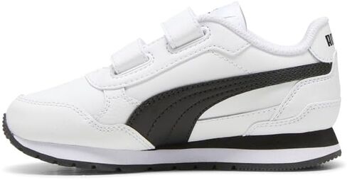 PUMA Kids Boys St Runner V4 Leather Slip On Sneakers Shoes Casual - White in Saudi Arabia