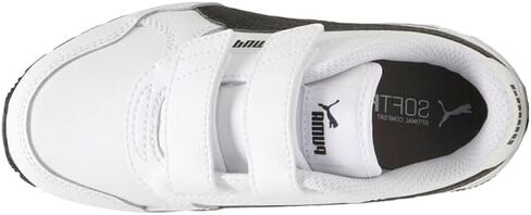 PUMA Kids Boys St Runner V4 Leather Slip On Sneakers Shoes Casual - White in Saudi Arabia