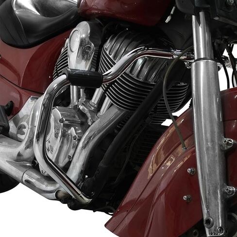 SLMOTO Chrome محرك حارس حارس الحاجز لصالح القبدة الهندية 14-23 ROADMASMER CLASSIAN ELITE 17-23 ROADMASMER DARK HORSE Indian Springfield Shief Dark Horse 2023 in Saudi Arabia