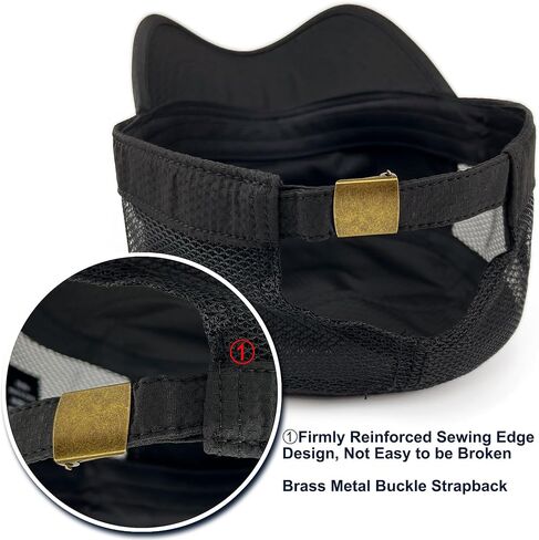 Hidden Pocket Cadet Army Hat Quick Dry Military Flat Top Baseball Dad Sun Cap Mesh Back in Kuwait