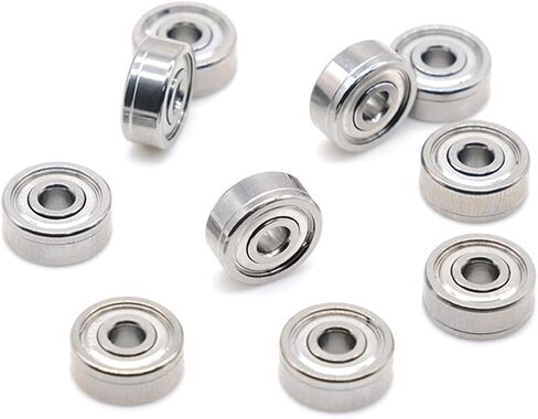 10pcs S627ZZ 7x22x7mm Stainless Steel Ball Bearings S627 ZZ in Saudi Arabia
