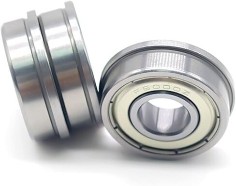 10PCS F6000ZZ Flange Bearing 10X26X8 mm Double Shielded Deep Groove Flanged F6000ZZ Ball Bearings in Saudi Arabia