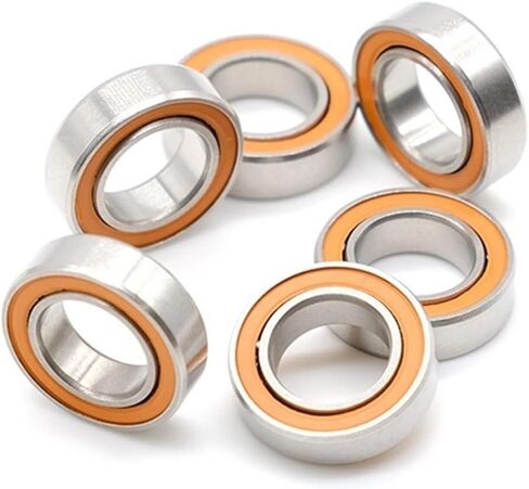 10PCS SMR148RS CB 8X14X4 mm Ceramic Bearing ABEC-7 Miniature RC Motor SMR148RS CB Ball Bearings Ceramic Si3N4 in Saudi Arabia