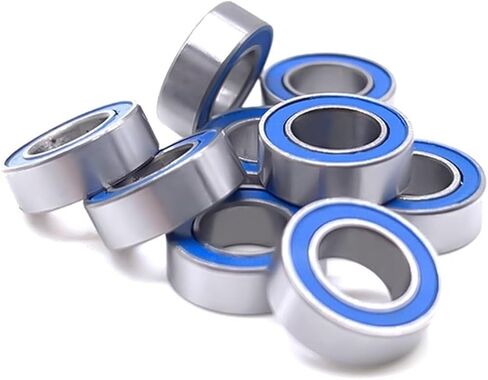 10PCS MR95RS 5X9X3 mm ABEC-7 Bearing Steel Deep Groove Ball Bearings MR95-2RS Blue Sealed in Saudi Arabia
