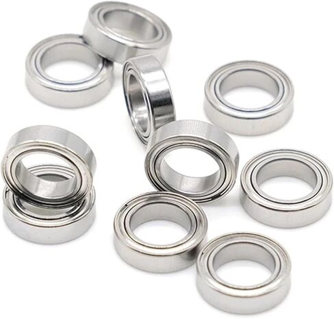 10PCS SMR117W2.5 7x11x2.5 mm Bearing ABEC-7 Stainless Steel Miniature Open Ball Bearings S MR117 677 617/7 in Saudi Arabia