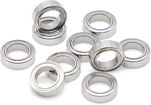 10PCS SMR117W2.5 7x11x2.5 mm Bearing ABEC-7 Stainless Steel Miniature Open Ball Bearings S MR117 677 617/7 in Saudi Arabia