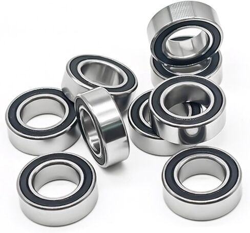 5pcs 63801rs 12x21x7 مم محمل صف مزدوج مختوم 63801 63801 RS محامل كرة التلامس الزاوية in Saudi Arabia
