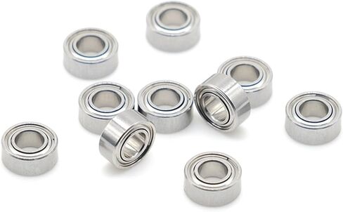 10pcs smr52zz 2x5x2.5 مم من الفولاذ المقاوم للصدأ تحمل ABEC-9 in Saudi Arabia