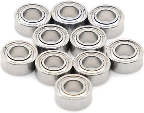 10pcs smr52zz 2x5x2.5 مم من الفولاذ المقاوم للصدأ تحمل ABEC-9 in Saudi Arabia