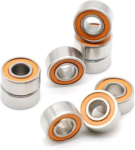 10PCS S684RS CB 4X9X4 mm ABEC7 Fishing Reel Bearings Stainless Steel Hybrid Ceramic Ball Bearing S684-2OS CB S684RS in Saudi Arabia
