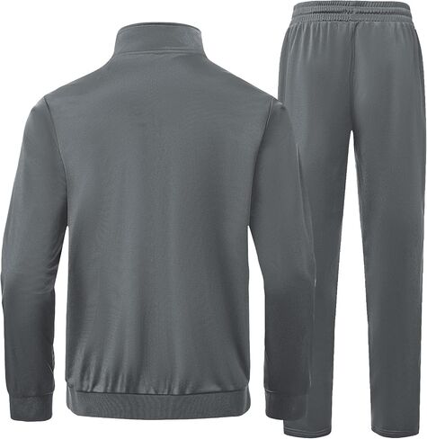 HODOSPORTS Mens Tracksuits Sweatsuits for Men 2 Piece Sets Outfits Full Zip Casual Jogging Suit Sets Athletic Warm Up Suits in Saudi Arabia
