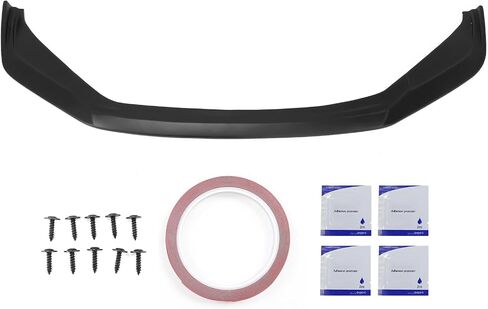 Ikon Motorsports ، Lip الأمامي الوفير متوافق مع 2021-2025 لكزس IS350 F Sport Trim Only ، Ikon Matte Black ABS DAM Front Cinfler SPOILER SPOILER LOWER ، 2022 2023 2024 in Saudi Arabia
