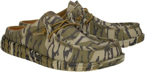 HEYDUDE Wally Slip Mossy Oak BTML Olive Tree Camo Size 7, Mens Shoes, Slip-on Loafers, Comfortable & Light-Weight in Saudi Arabia