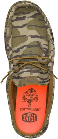 HEYDUDE Wally Slip Mossy Oak BTML Olive Tree Camo Size 7, Mens Shoes, Slip-on Loafers, Comfortable & Light-Weight in Saudi Arabia