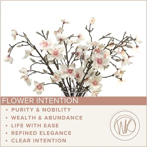 Faux Floral Arrangement, Large-Size Premium Artificial Indoor Flower Display with Beautiful Blooms and Foliage - High Energy Natural Looking Floral (Calm Elegance - Real Touch) in Saudi Arabia