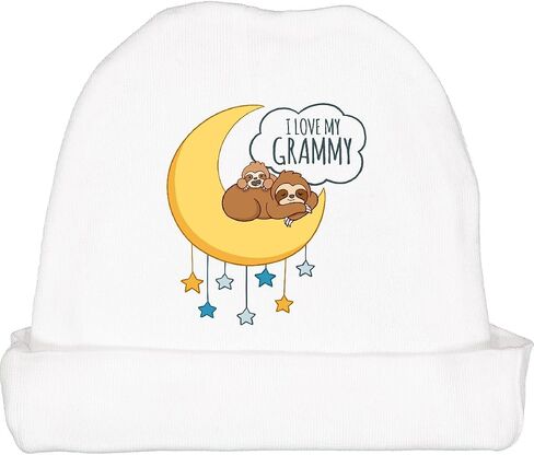 inktastic I Love My Grammy Baby Beanie Hat in Saudi Arabia