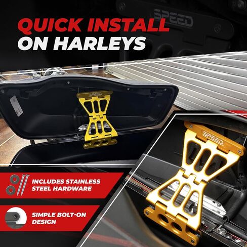 السرعة عن طريق التصميم لا دراما مركب سرجة سادس سدادات | Harley Touring Accessories 2014-2025 | تصنع أجزاء الدراجات النارية متينة الولايات المتحدة الأمريكية in Kuwait