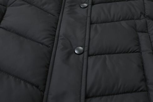 فتيات الطويلات سترة مع غطاء فرو فو ، معطف دافئ لأسفل للأطفال in Kuwait