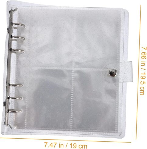 Alipis 1PC Photo Photo Cards حامل تخزين الموثق لتصميم المقتنيات يحافظ على بطاقات الصور منظمة غبار محمي للبطاقات البريدية المزيد in Kuwait