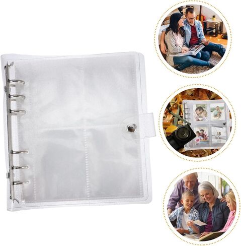 Alipis 1PC Photo Photo Cards حامل تخزين الموثق لتصميم المقتنيات يحافظ على بطاقات الصور منظمة غبار محمي للبطاقات البريدية المزيد in Kuwait