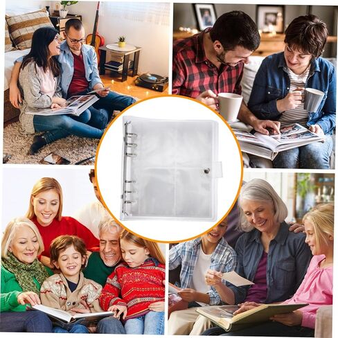 Alipis 1PC Photo Photo Cards حامل تخزين الموثق لتصميم المقتنيات يحافظ على بطاقات الصور منظمة غبار محمي للبطاقات البريدية المزيد in Kuwait