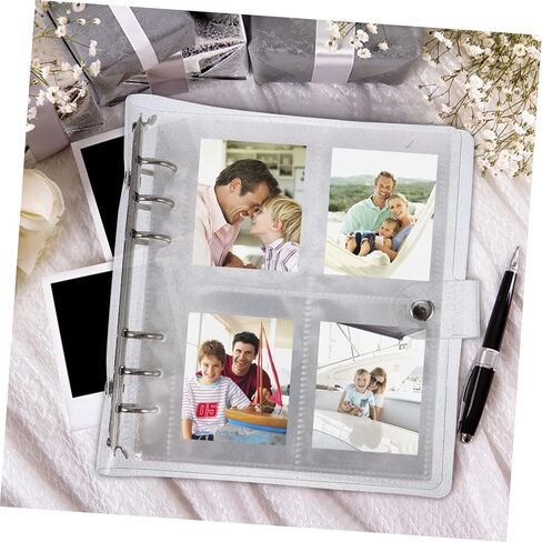 Alipis 1PC Photo Photo Cards حامل تخزين الموثق لتصميم المقتنيات يحافظ على بطاقات الصور منظمة غبار محمي للبطاقات البريدية المزيد in Kuwait