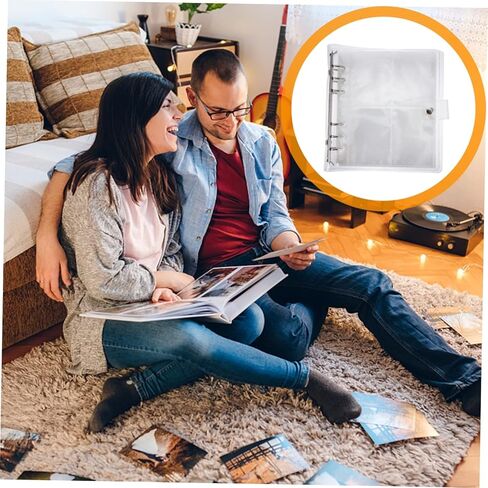 Alipis 1PC Photo Photo Cards حامل تخزين الموثق لتصميم المقتنيات يحافظ على بطاقات الصور منظمة غبار محمي للبطاقات البريدية المزيد in Kuwait