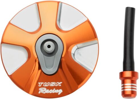 TUSK BILLET Aluminium CAP Orange لـ KTM 450 SX-F Factory Edition 2012-2021 in Saudi Arabia