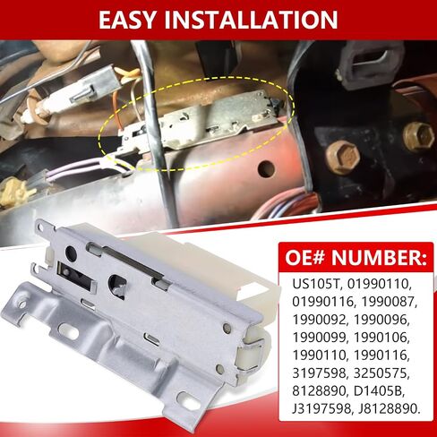 US105T Ignition Starter Switch White for Buick 1969-1996 Chevrolet 1969-1998 Dodge 1993-1995 GMC 1970-1994 in Saudi Arabia
