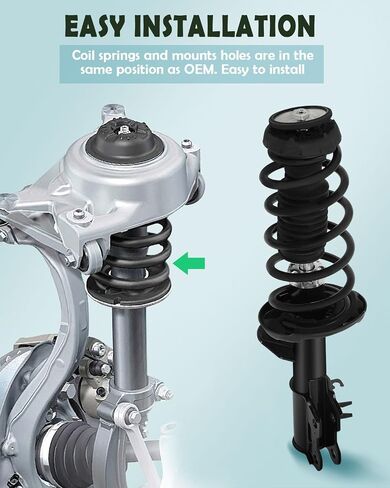 تجميع Scitoo Front Shock Assorber FIT لعام 2013-2019 لـ Buick Encore و Complete Shock و STRut Assembly Kit من أجل 272935 272934 2pcs in Saudi Arabia