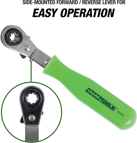 OEMTOOLS 25252 أداة تحرير ومفتاح ربط تلقائي لضبط الركود، أدوات ضبط الركود للشاحنة الكبيرة، أداة ضبط فرامل المقطورة، أدوات يدوية للميكانيكا in Saudi Arabia