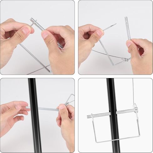 دبابيس مربعة مربعة مربعة ، 1/4 "× 4" ثقيلة زنك مطلي بالزنك مقرنة السلامة من الصلب الكربوني PTO قفل دبوس مع حلقة حبل مضادة للاضطراب لقوارب المزرعة RV مقطورات القطر القطر الملحقات in Kuwait