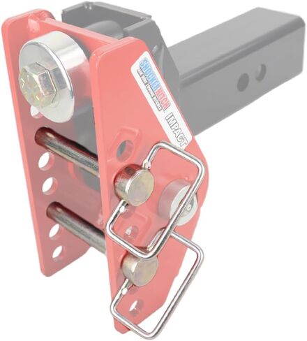 Shocker 5/8" x 5" Ball Mount D-Handle Hitch Pin with Clip, 1 Pair - 1 Pair in Kuwait