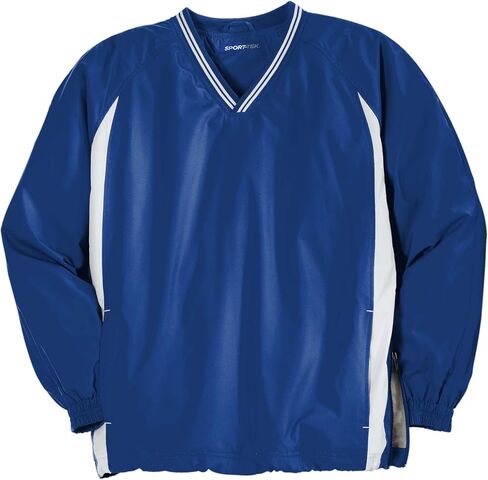 Sport-Tek Men's Tipped V Deck Raglan Wind Shirt in Saudi Arabia