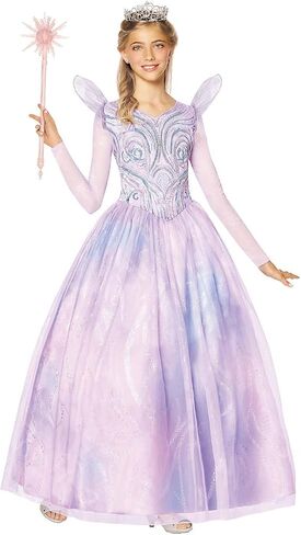 Spirit Halloween Wicked: For Good Kids Glinda Blue Dress Costume in Saudi Arabia