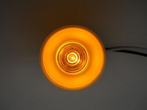 United Pacific Red Halo Glo 2.5" Round 9 LED Truck Trailer Marker Clearance Light Kit/Grommet, 37017 in Saudi Arabia