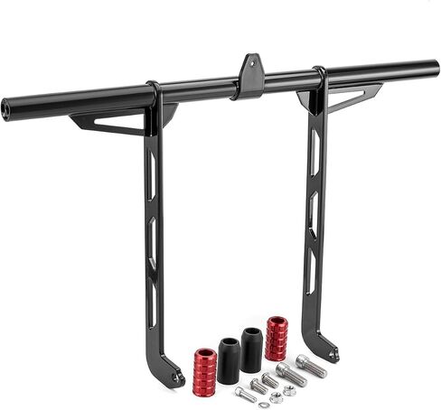 Wsays High Crash Bar Front Highway Engine Guard Compatible with Harley Touring Street Electra Glide Road King 1997-2008 (Without Lower Fairing), Black in Saudi Arabia