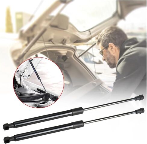 2Pcs Car Struts Bar Support Rod 51247250308 Car Front Bonnet Hood Lift Fit for Gas Spring Shock Struts Fit for 3 Series E90 05-12(Rear) in Kuwait