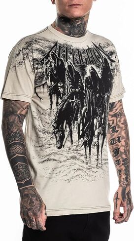 Affliction Men's Core T-Shirt, Short Sleeve, Graphic Print Design T-Shirts in Saudi Arabia