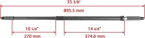 Caltric Rear Axle Shaft with Nuts Compatible with Honda TRX420FM1 TRX420FM2 Rancher 420 4x4 2014 2015 2016-2021 in Saudi Arabia