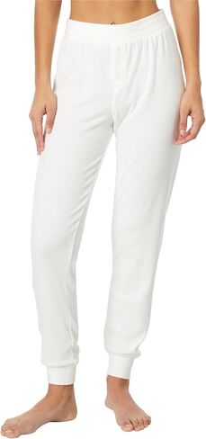 PJ Salvage Women's Loungewear Pointelle Hearts Jammie Pant, Pink Dream, M in Saudi Arabia