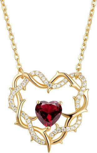 KSTYLE 14K GOLD GOLD BIRDANTENTENTANTALTANTATORS للنساء ، هدايا أعياد الميلاد الدينية لزوجة الابنة الشقيقة أمي ، التاج المسيحي من مجوهرات الأشواك غير المشوهة (925 sterling Silver Base) in Kuwait