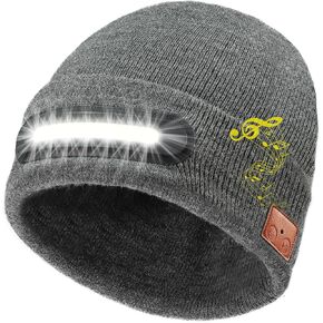 عائق بلوتوث Rancovy مع قبعة متماسكة موسيقية خفيفة مع سماعة رأس لاسلكية ، قادت بيني مع بلوتوث للرجال نساء in Kuwait