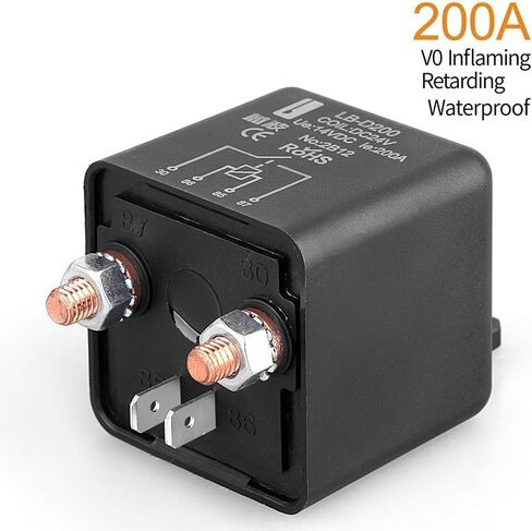 ترحيل سيارات Puryn Lanboo الحالي 120/200A 12V 24V التحكم في تكييف الهواء (LB-D120DC12V120A) in Kuwait