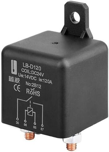 ترحيل سيارات Puryn Lanboo الحالي 120/200A 12V 24V التحكم في تكييف الهواء (LB-D120DC12V120A) in Kuwait