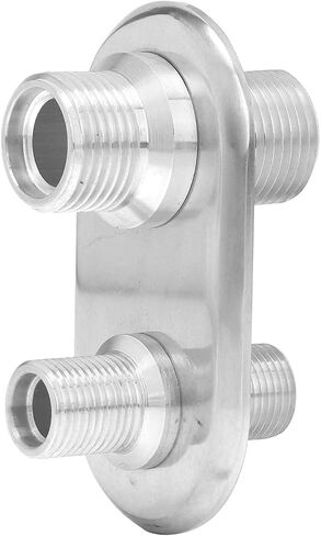 2pcs Premium Air Conditioner Bulkhead Fitting for Classic, Hot Rod and Aluminum, Compatible with OEM SystemsBulkhead Connector Universal Modification Replacement for Hot Rod in Saudi Arabia